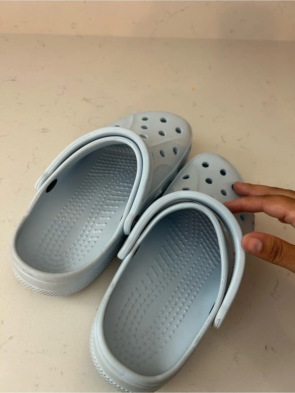 CROCS Kids' Classic Clog in Light Blue